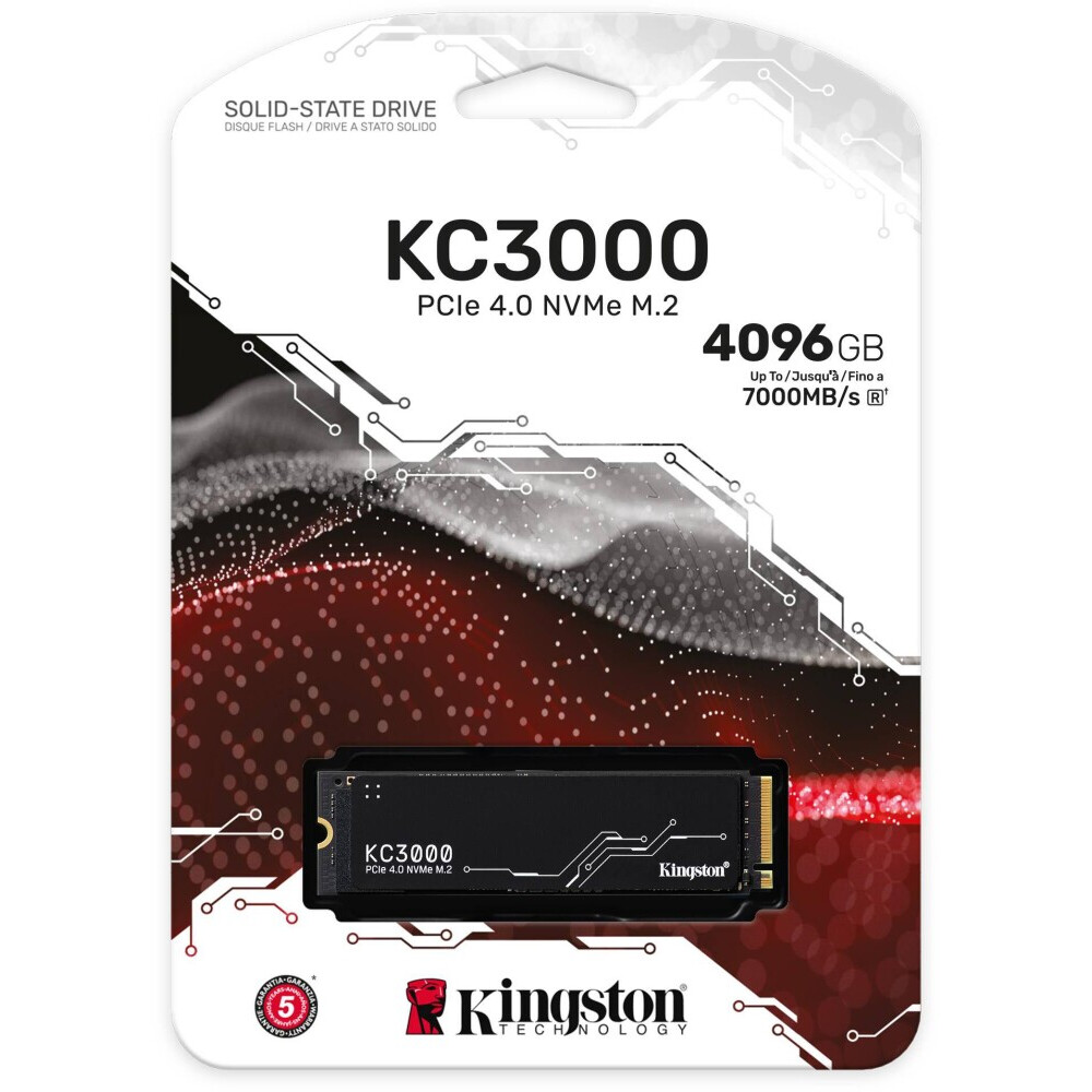 Накопитель SSD 4TB Kingston KC3000 (SKC3000D/4096G) — изображение 2