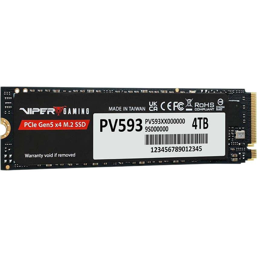 Накопитель SSD 4TB Patriot Viper PV593 (PV593P4TBM28H)