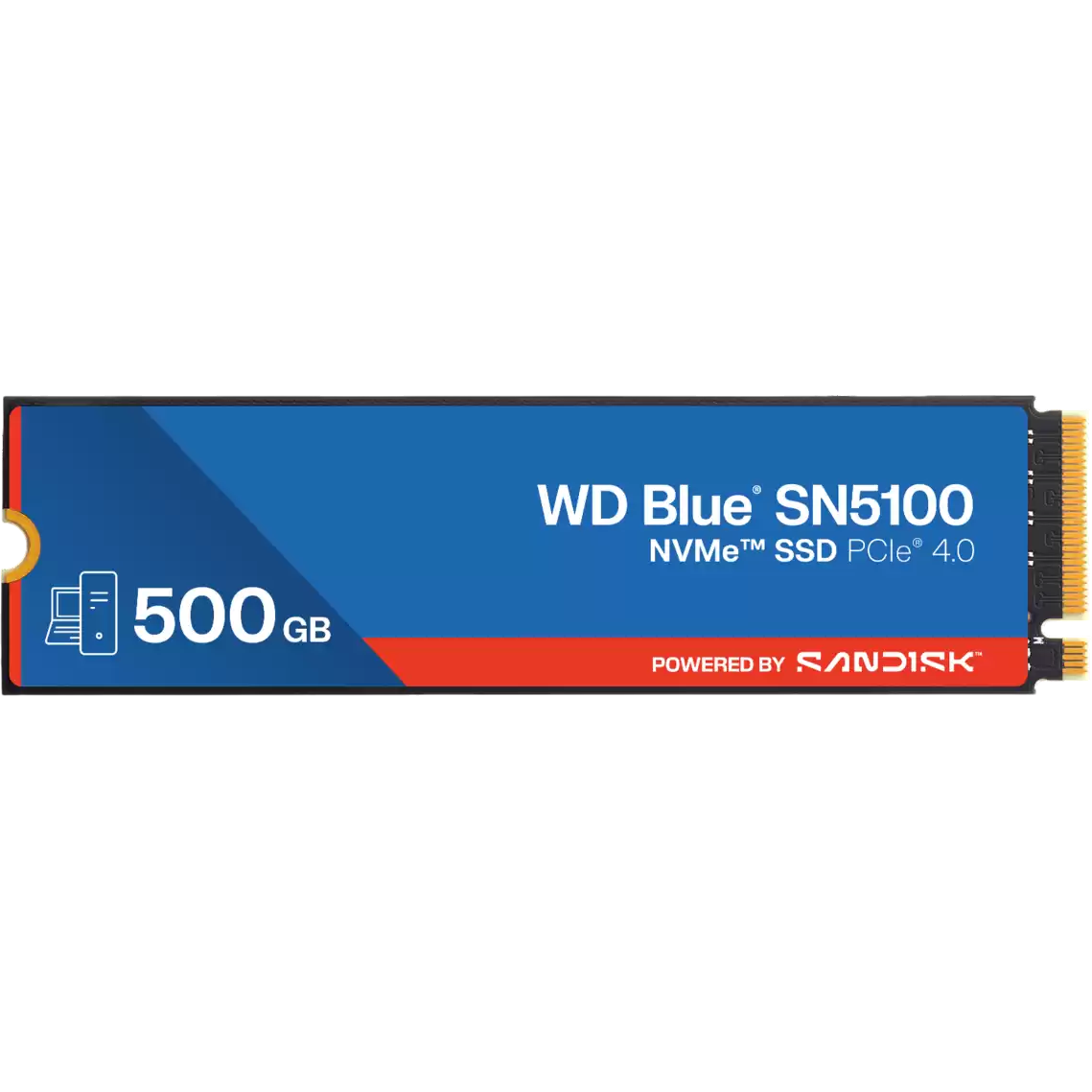 Накопитель SSD 500GB WD Blue SN5100 (WDS500G5B0E) — изображение 2