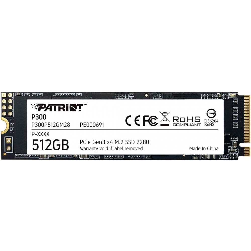 Накопитель SSD 512GB Patriot P300 (P300P512GM28) RTL — изображение 3