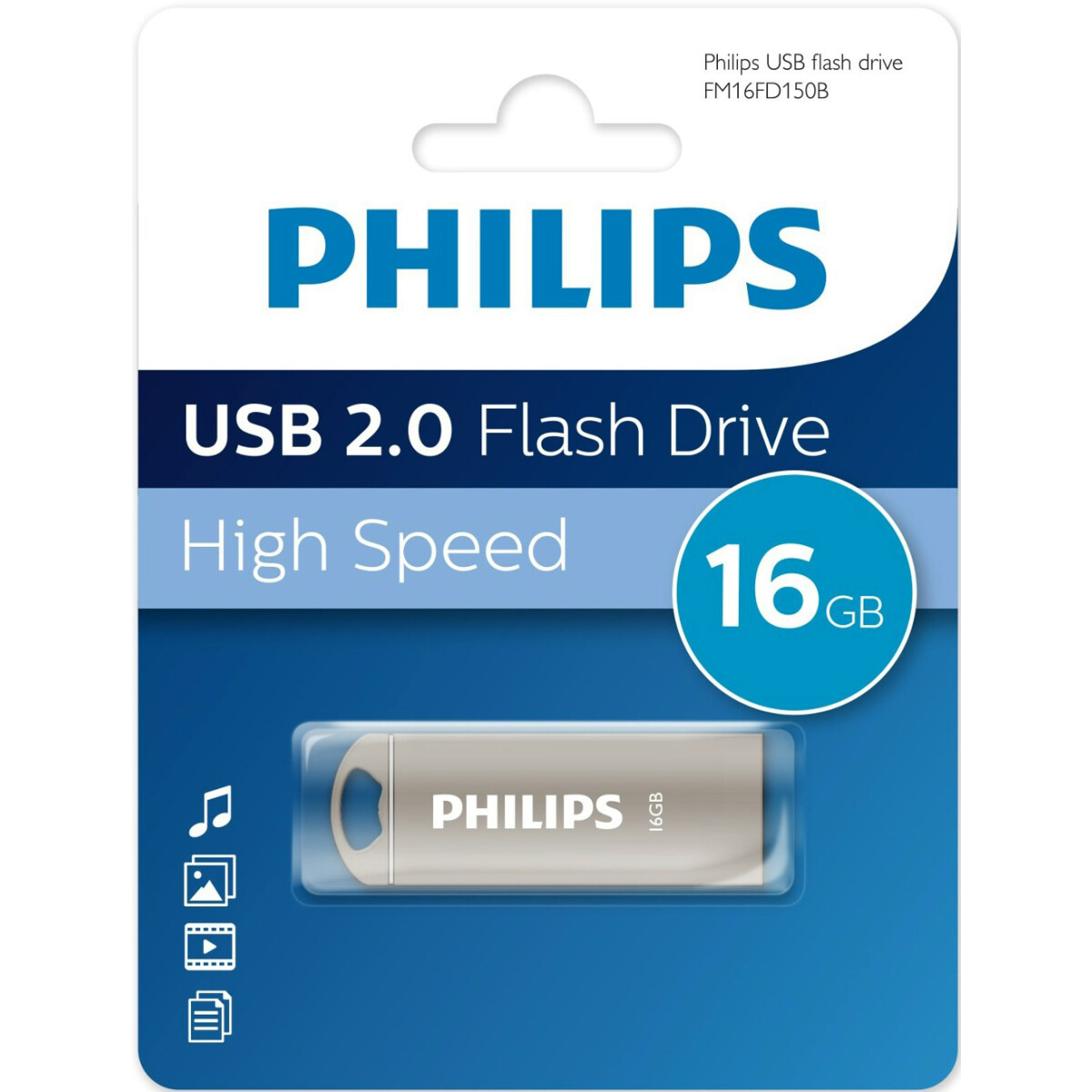 Накопитель USB 2.0 16GB Philips FM16FD150B/97