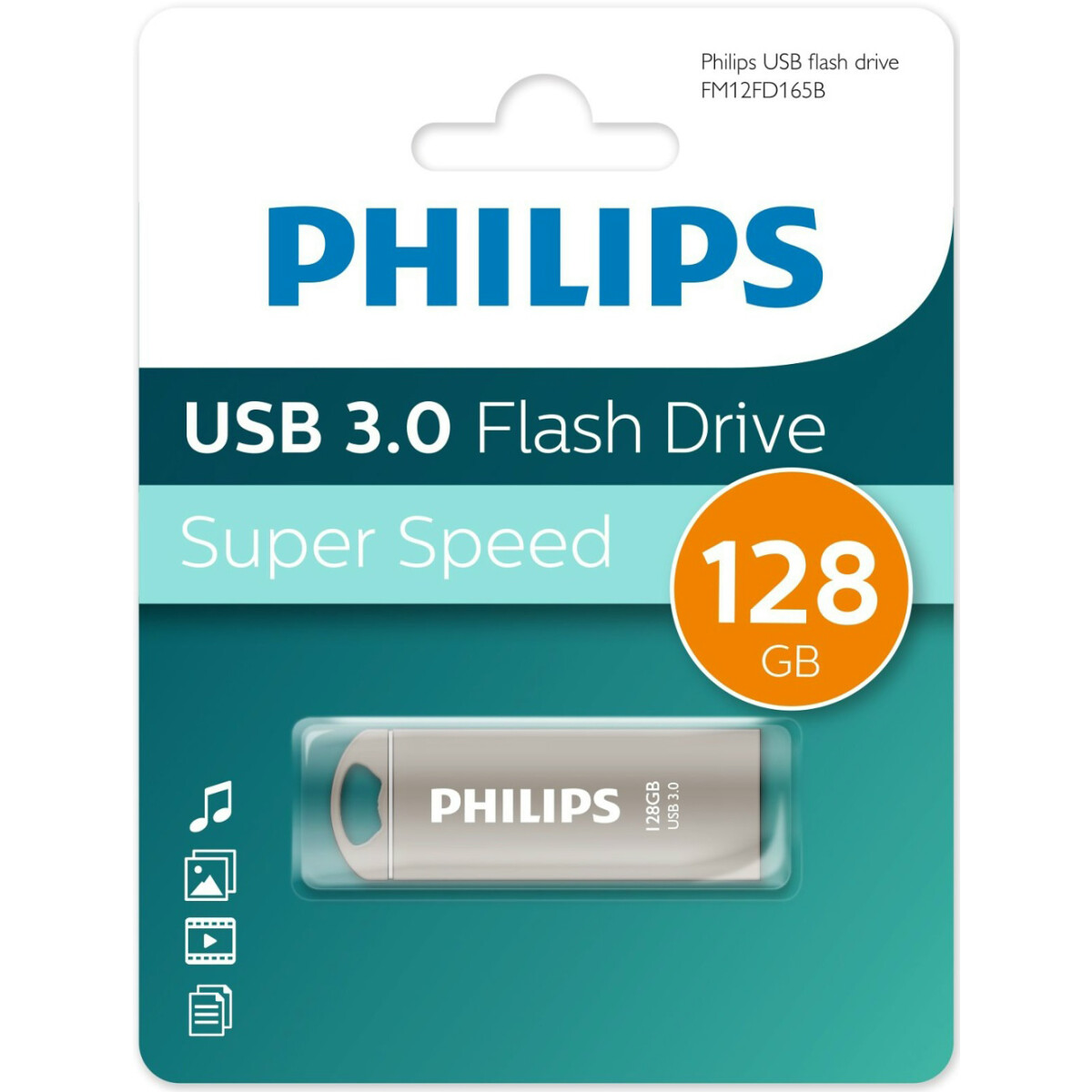 Накопитель USB 3.0 128GB Philips FM12FD165B/97