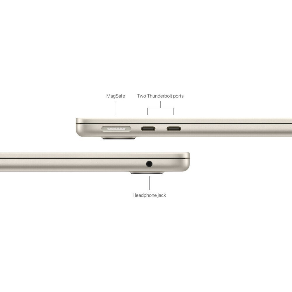 Ноутбук Apple MacBook Air 13 Starlight (M4, 2025) (MW103) — изображение 6