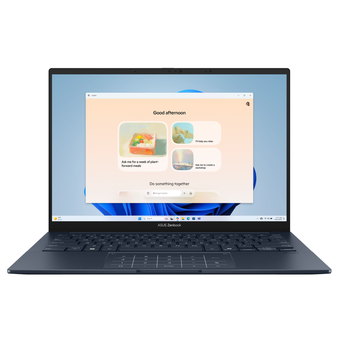Ноутбук ASUS UX3405CA Zenbook 14 Ponder Blue (ST1350)