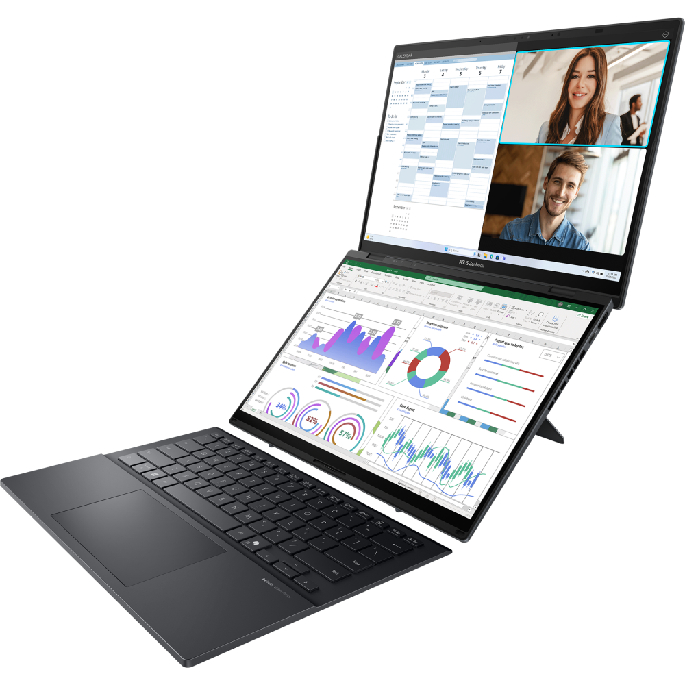 Ноутбук ASUS UX8406CA Zenbook Duo Inkwell Gray (QL460X) — изображение 5