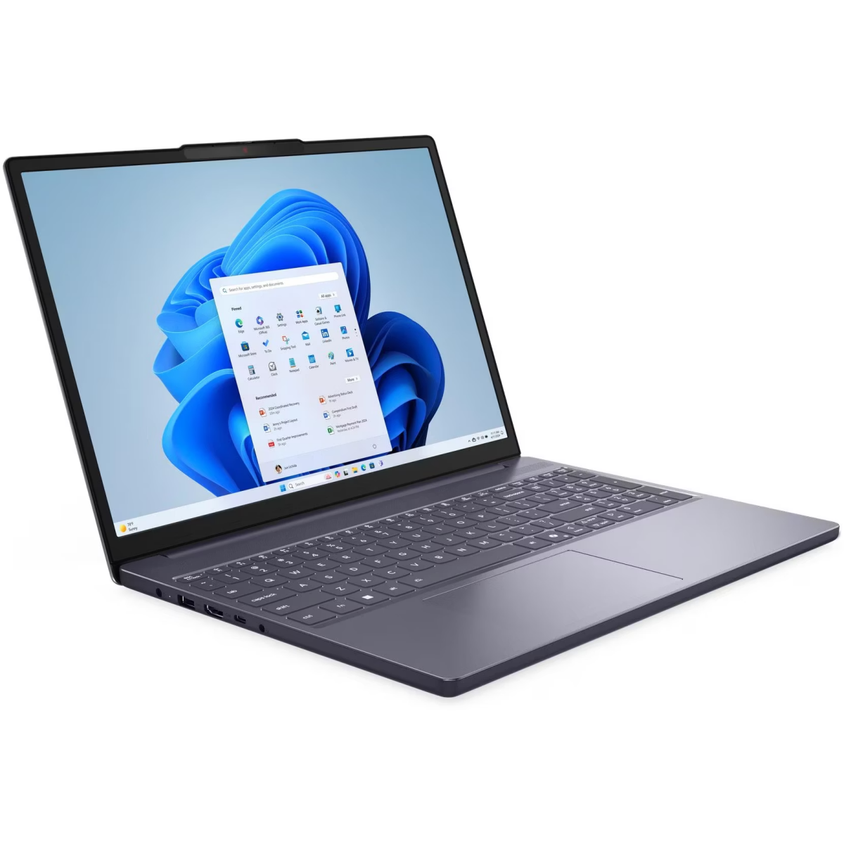 Ноутбук Lenovo IdeaPad Slim 3 15ARP10 Luna Grey (83K700GPFE) — изображение 2