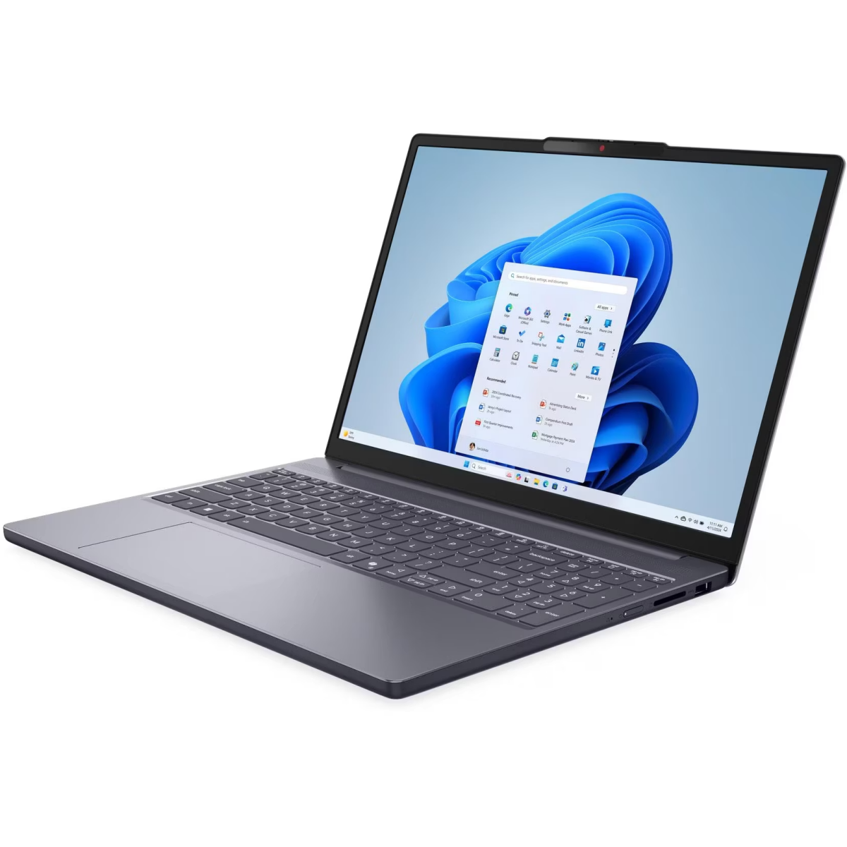 Ноутбук Lenovo IdeaPad Slim 3 15ARP10 Luna Grey (83K700GPFE) — изображение 3