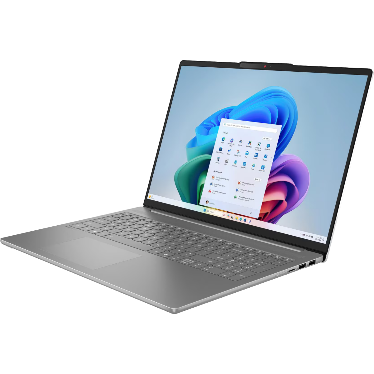 Ноутбук Lenovo IdeaPad Slim 5 16AHP10 Luna Grey (83HW000CRK) — изображение 3