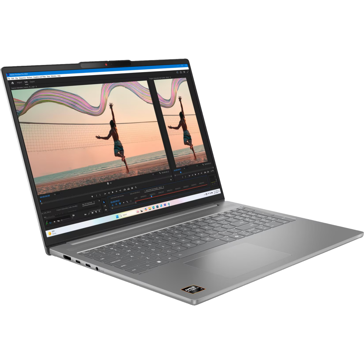 Ноутбук Lenovo IdeaPad Slim 5 16AKP10 Luna Grey (83HY000HRK) — изображение 2