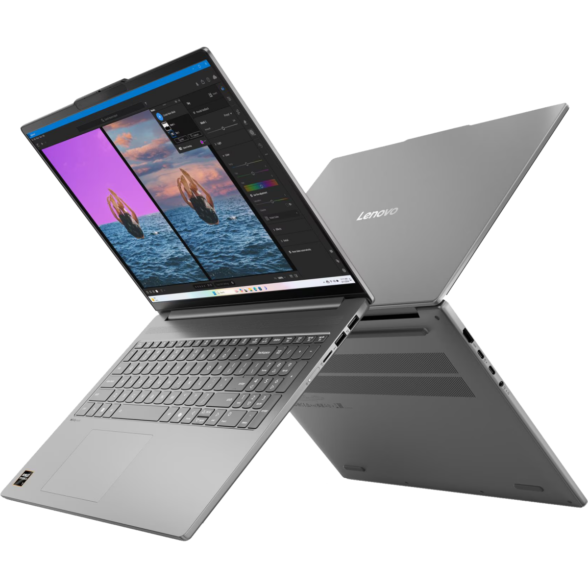 Ноутбук Lenovo IdeaPad Slim 5 16AKP10 Luna Grey (83HY000HRK) — изображение 6