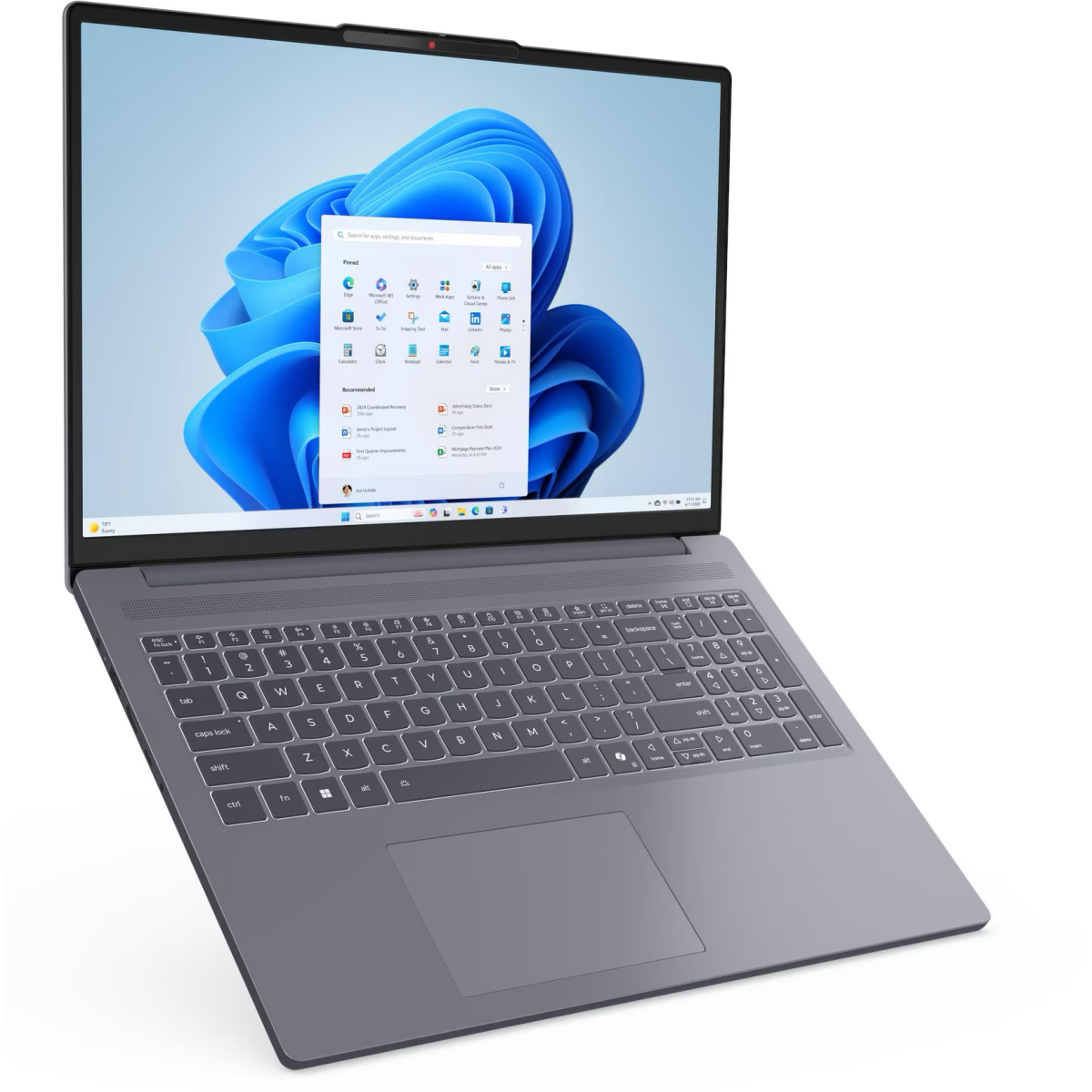 Ноутбук Lenovo Slim 3 16IRH10R Luna Grey (83K50006RK) — изображение 4
