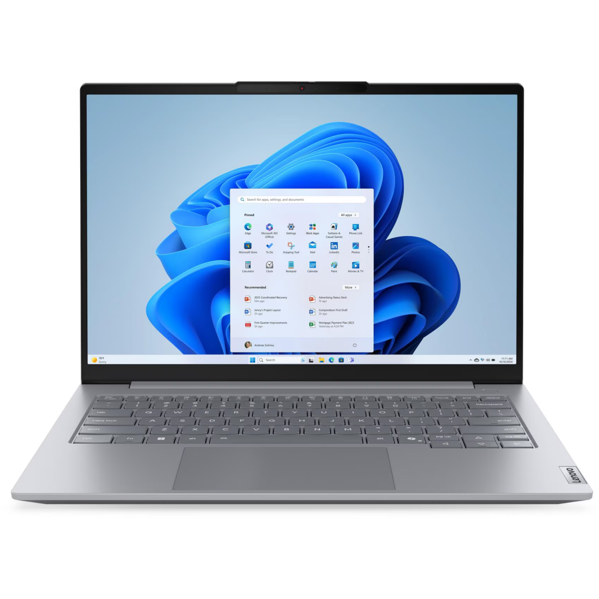 Ноутбук Lenovo ThinkBook 14 G9 IRL Arctic Grey (21UY00E7CD-Win11H)