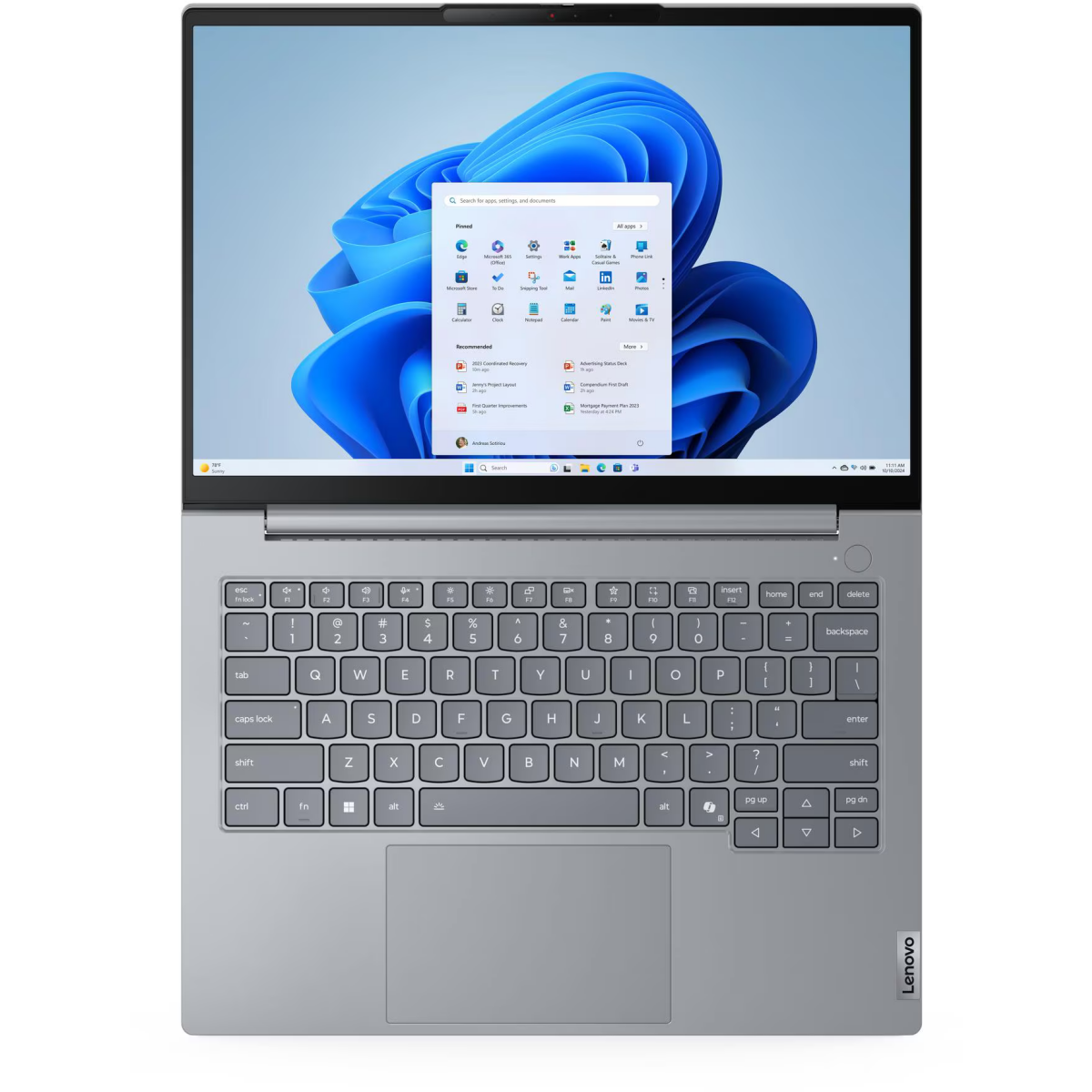 Ноутбук Lenovo ThinkBook 14 G9 IRL Arctic Grey (21UY00E7CD-Win11H) — изображение 4