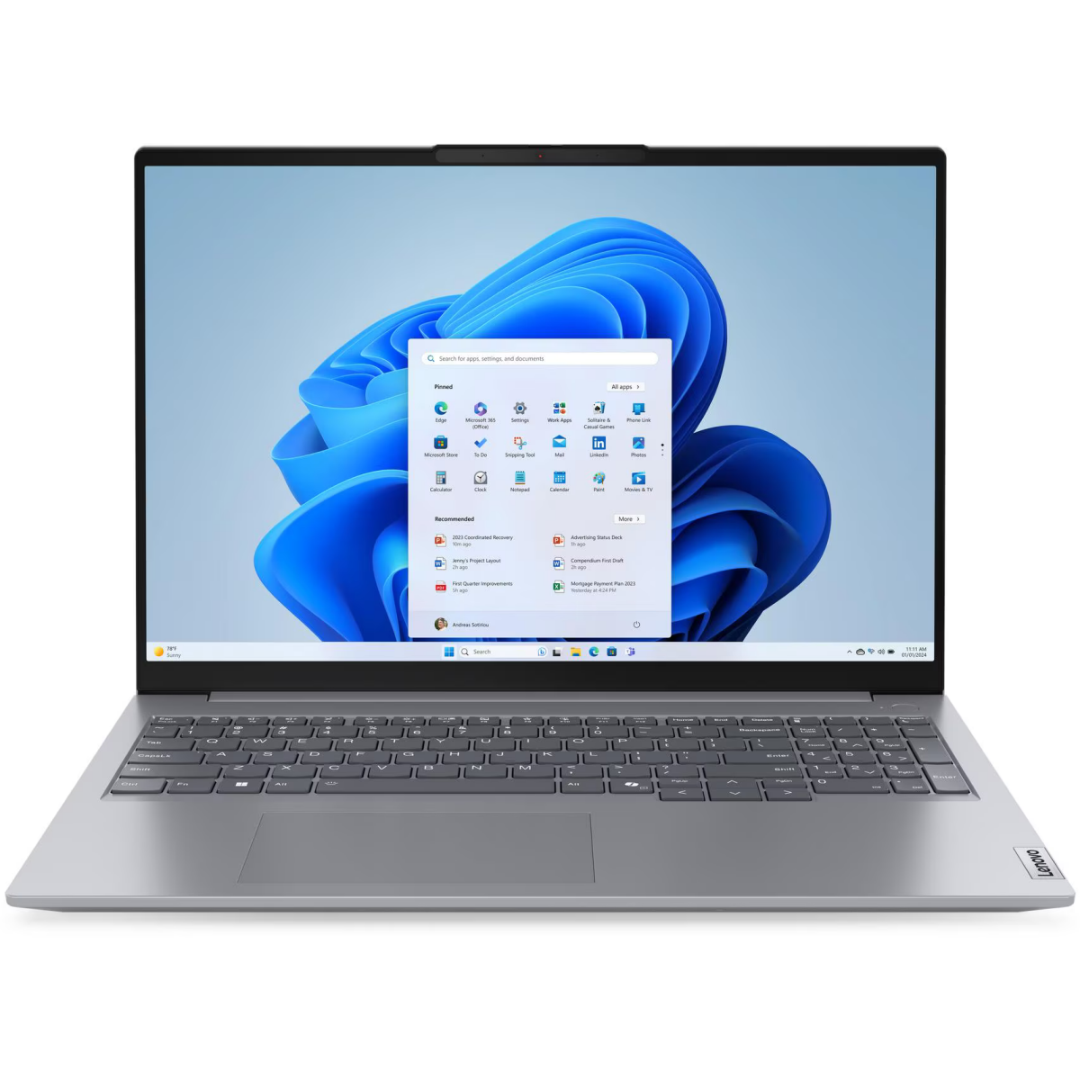 Ноутбук Lenovo ThinkBook 16 G7 AHP (21MU0006CD-Win11H)