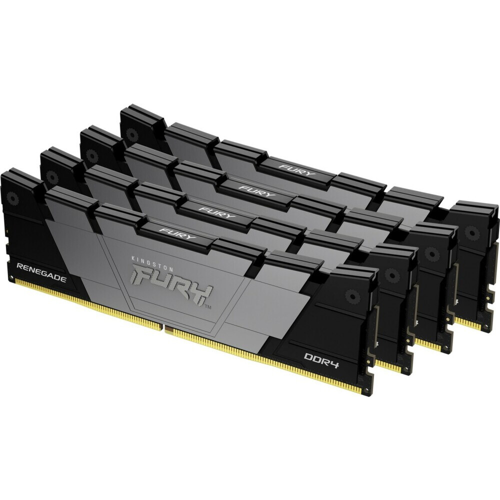 Оперативная память 128GB DDR4 3200MHz Kingston Fury Renegade (KF432C16RB2K4/128) (4x32GB KIT) — изображение 2