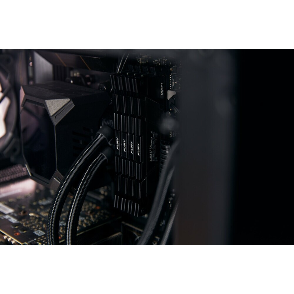 Оперативная память 128GB DDR4 3200MHz Kingston Fury Renegade (KF432C16RB2K4/128) (4x32GB KIT) — изображение 5