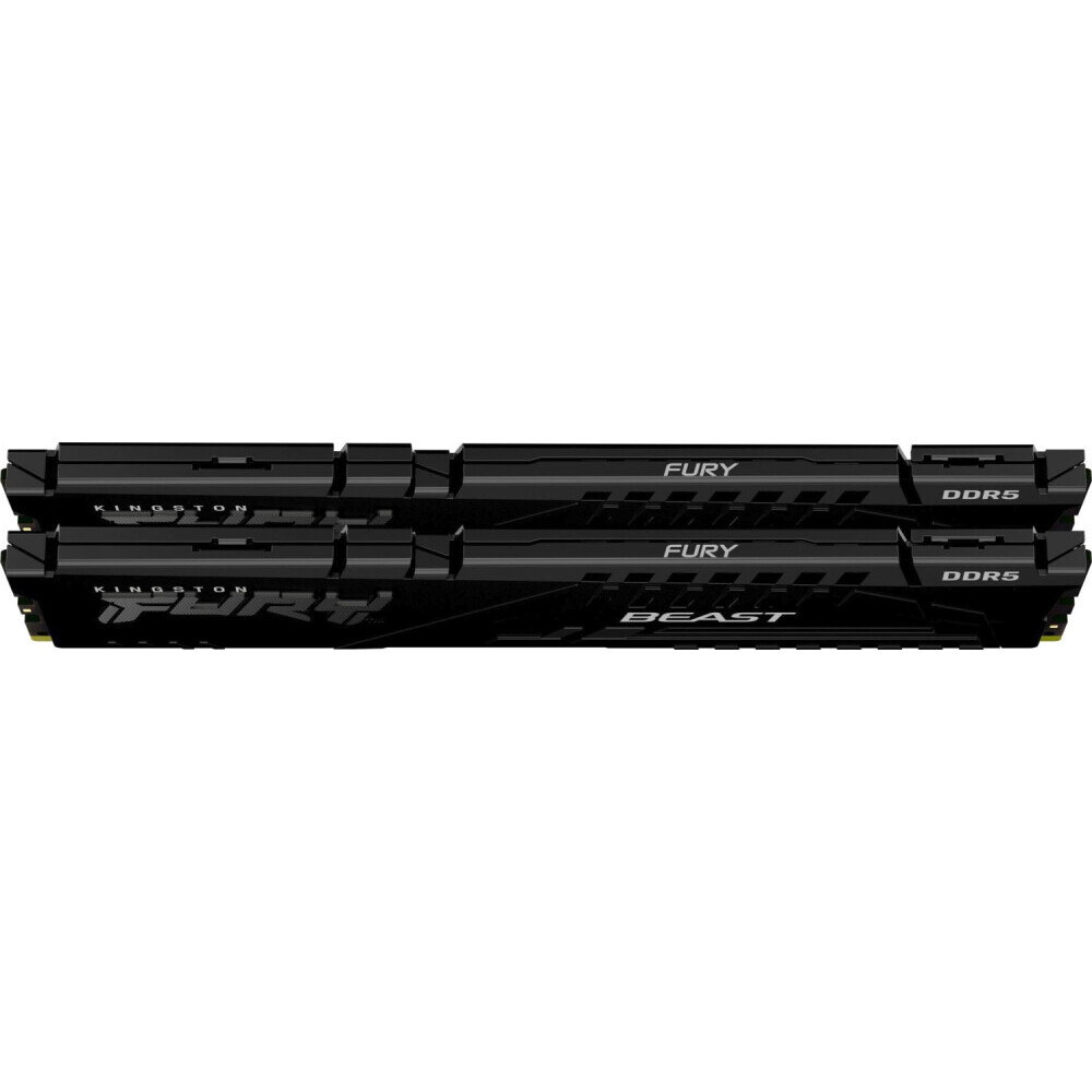 Оперативная память 128GB DDR5 5600MHz Kingston Fury Beast (KF556C40BBK2-128) (2x64GB KIT) — изображение 4