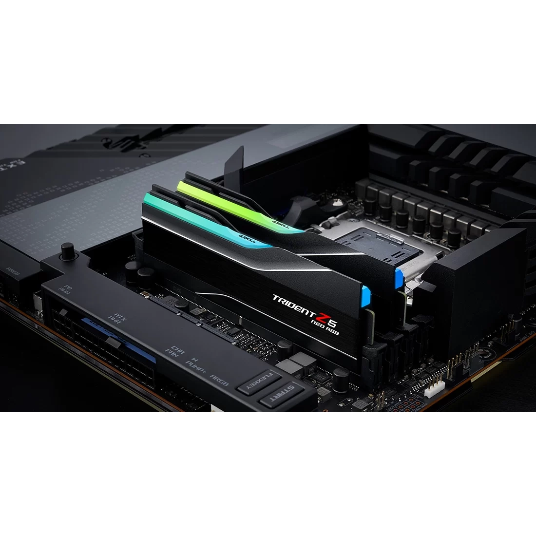 Оперативная память 128GB DDR5 6000MHz G.Skill Trident Z5 Neo RGB (F5-6000J3444F64GX2-TZ5NR) (2x64GB KIT) — изображение 4
