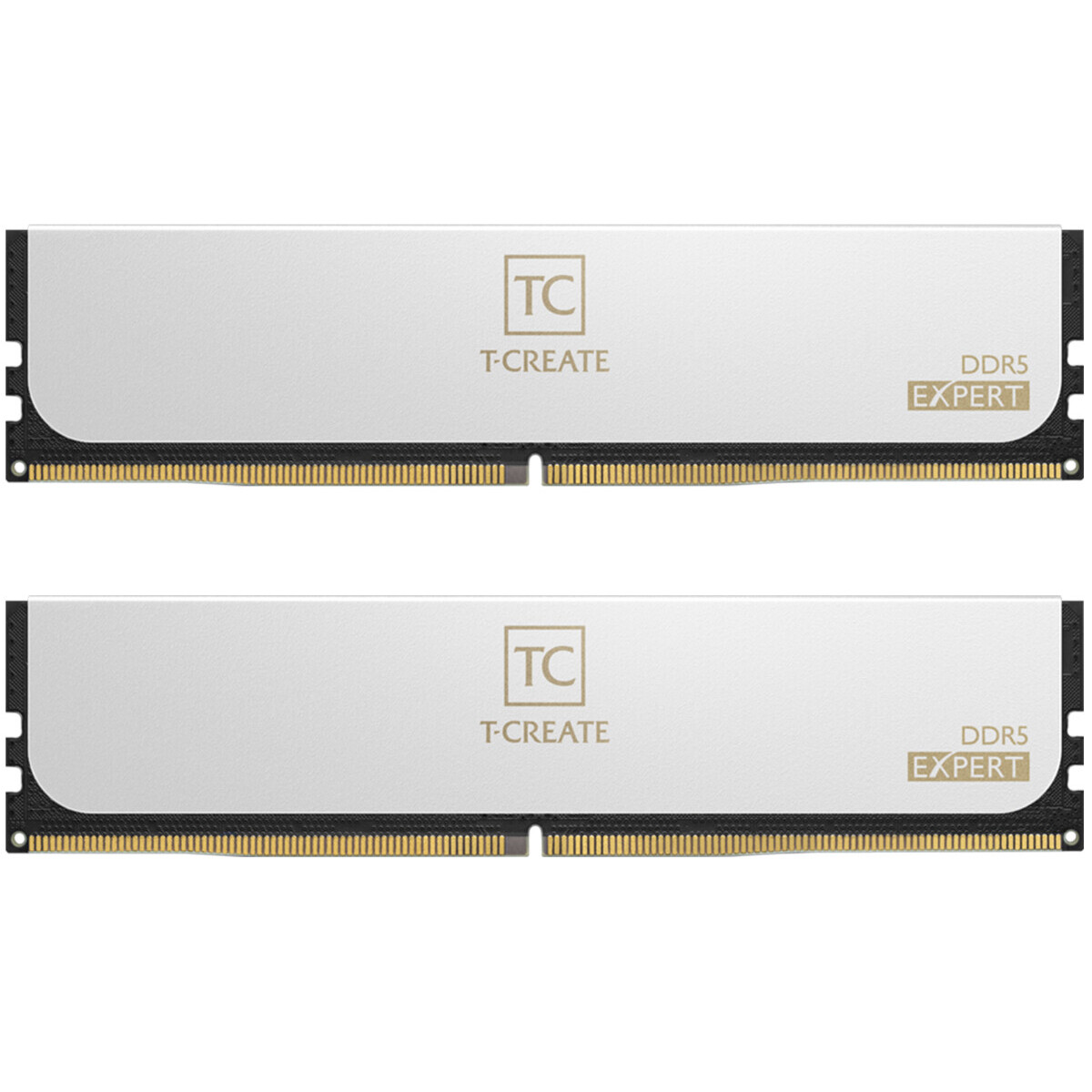 Оперативная память 128GB DDR5 6400MHz Team T-Create Expert White (CTCWD5128G6400HC42CDC01) (2x64GB KIT)