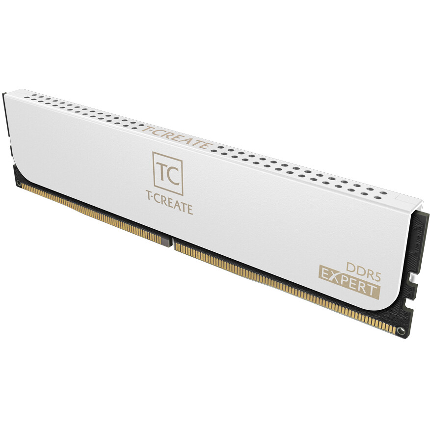 Оперативная память 128GB DDR5 6400MHz Team T-Create Expert White (CTCWD5128G6400HC42CDC01) (2x64GB KIT) — изображение 4