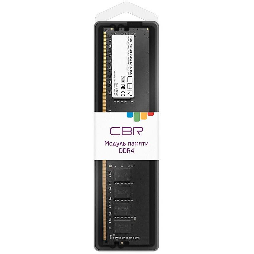 Оперативная память 16GB DDR4 3200MHz CBR (CD4-US16G32M22-00S) — изображение 2