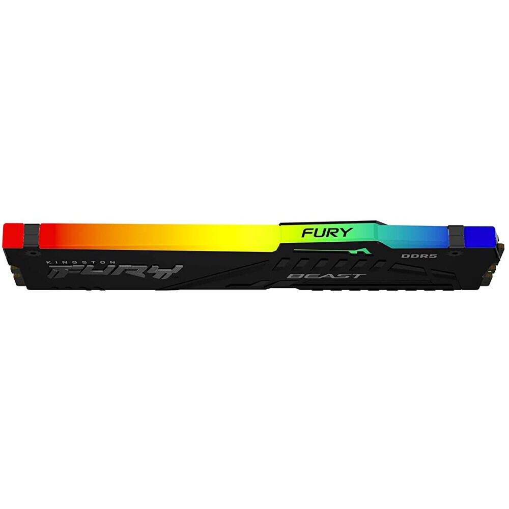 Оперативная память 16GB DDR5 5200MHz Kingston Fury Beast RGB (KF552C40BBA-16) — изображение 5