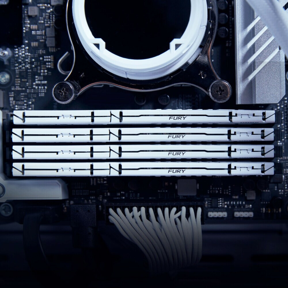 Оперативная память 16GB DDR5 5600MHz Kingston Fury Beast White (KF556C36BWE-16) — изображение 3