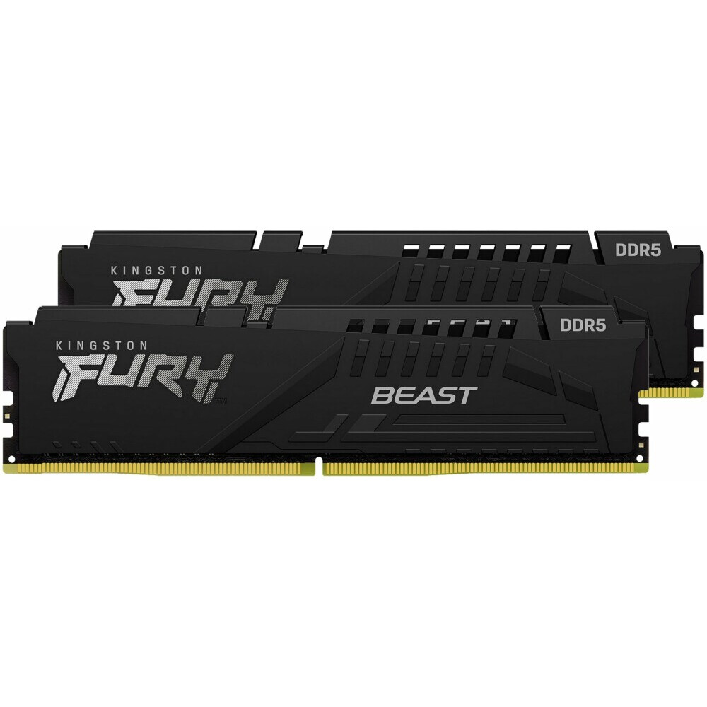 Оперативная память 16GB DDR5 6000MHz Kingston Fury Beast (KF560C30BBEK2-16) (2x8GB KIT) — изображение 3
