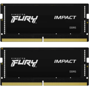 Оперативная память 32GB DDR5 4800MHz Kingston Fury Impact SO-DIMM (KF548S38IBK2-32) (2x16GB KIT)
