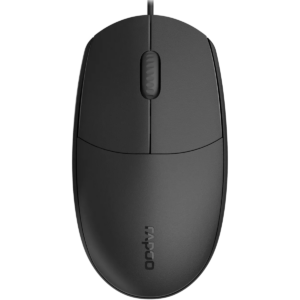 Оптическая светодиодная мышь Rapoo N100C, Черный, [N100C]