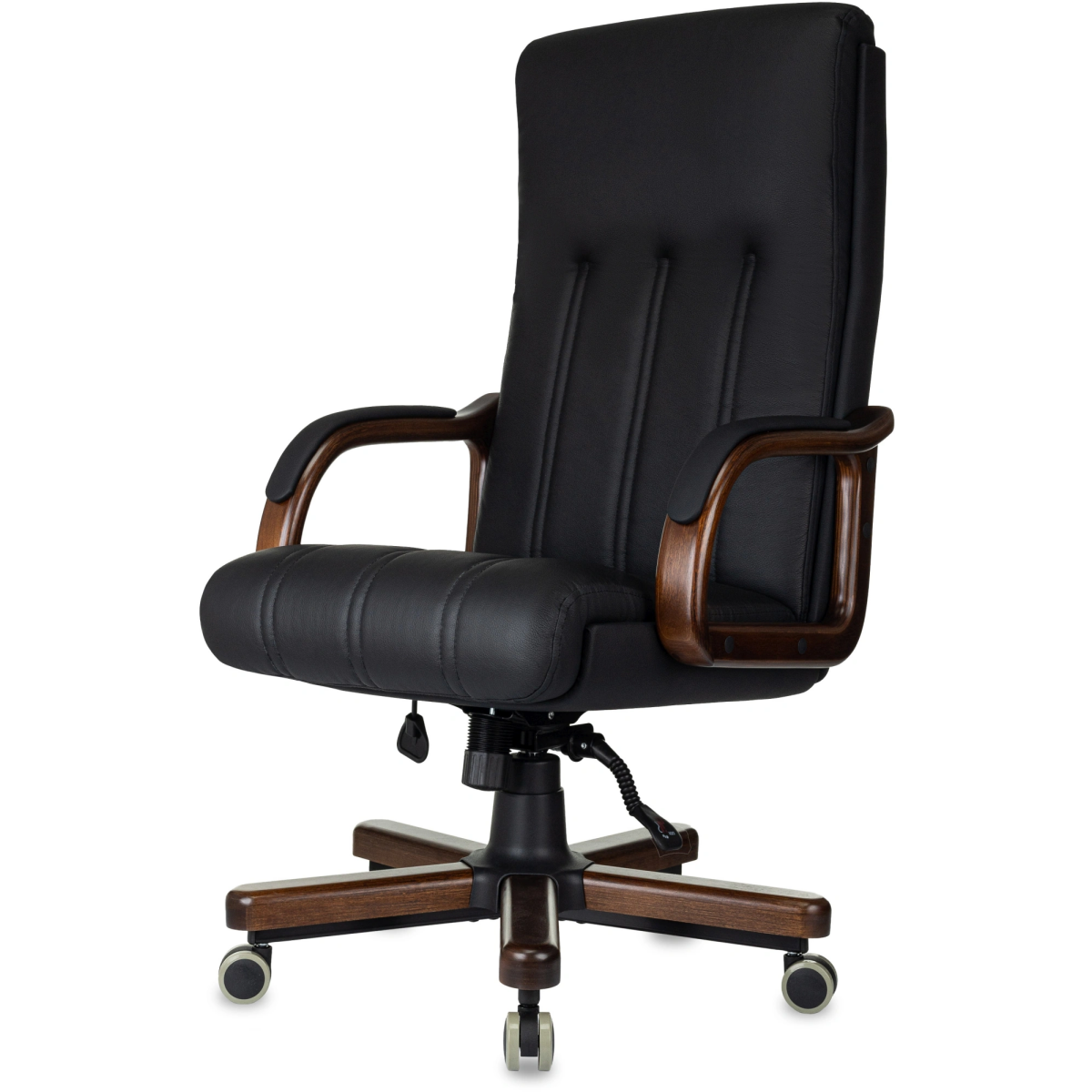 Офисное кресло Бюрократ T-9932 Walnut Black — изображение 4