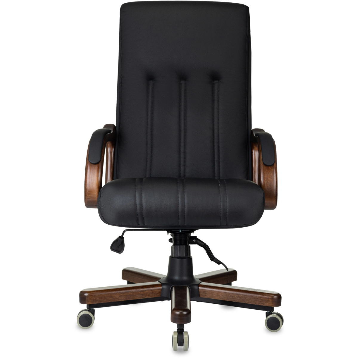 Офисное кресло Бюрократ T-9932 Walnut Black — изображение 5