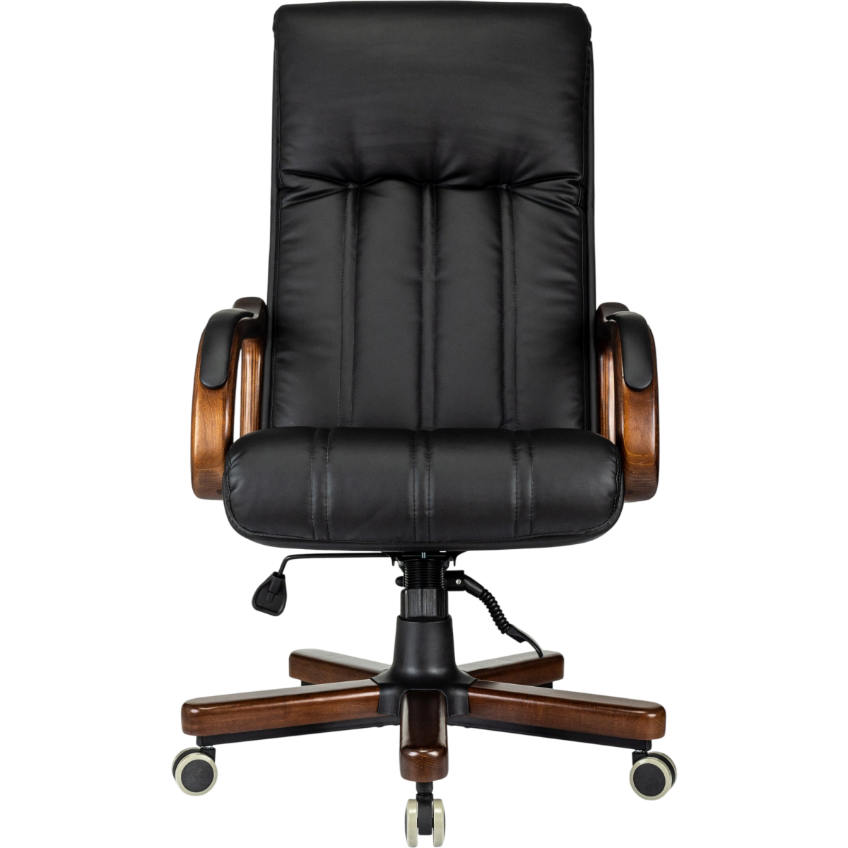 Офисное кресло Бюрократ T-9932 Walnut Eco Black — изображение 4