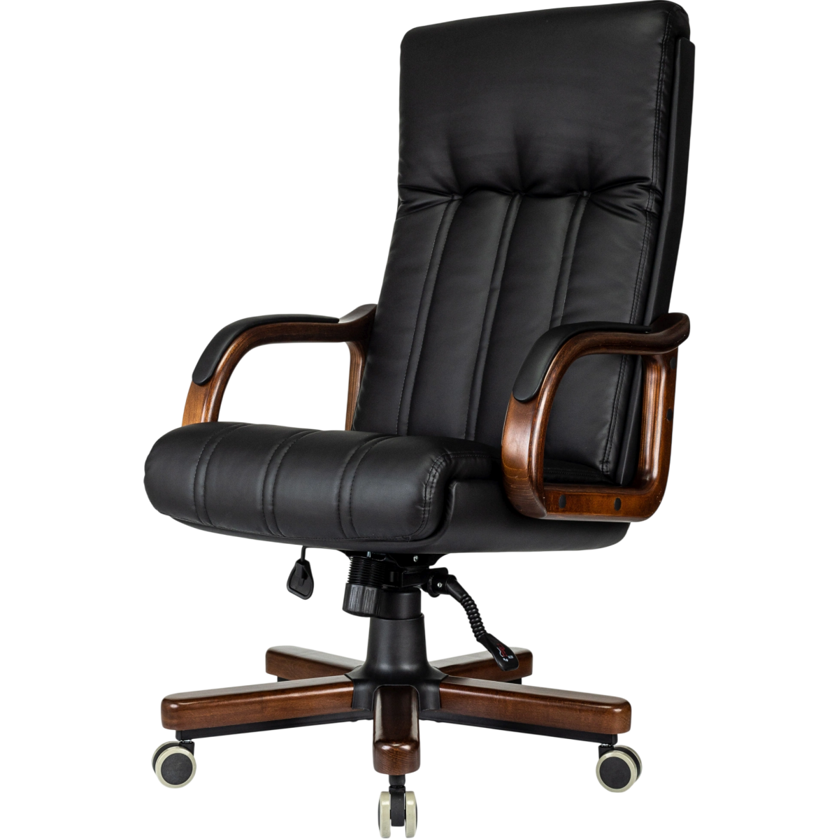 Офисное кресло Бюрократ T-9932 Walnut Eco Black — изображение 5