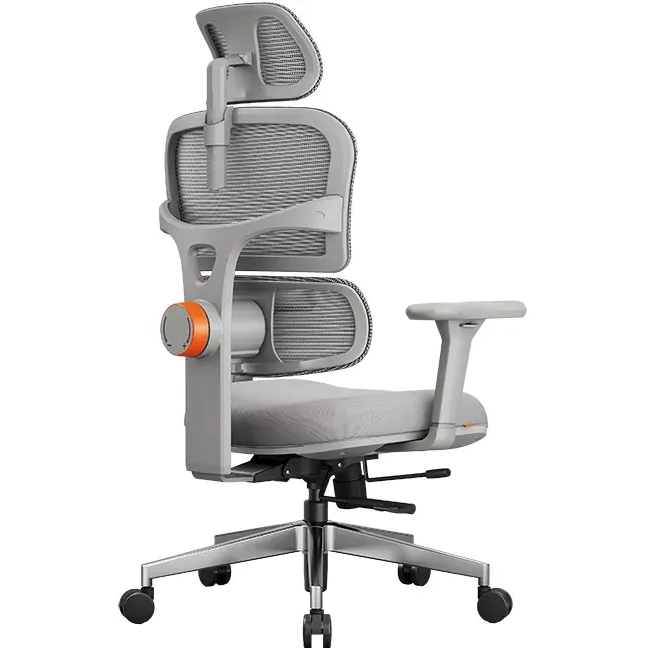 Офисное кресло FoxGear NETZ XO Grey — изображение 3