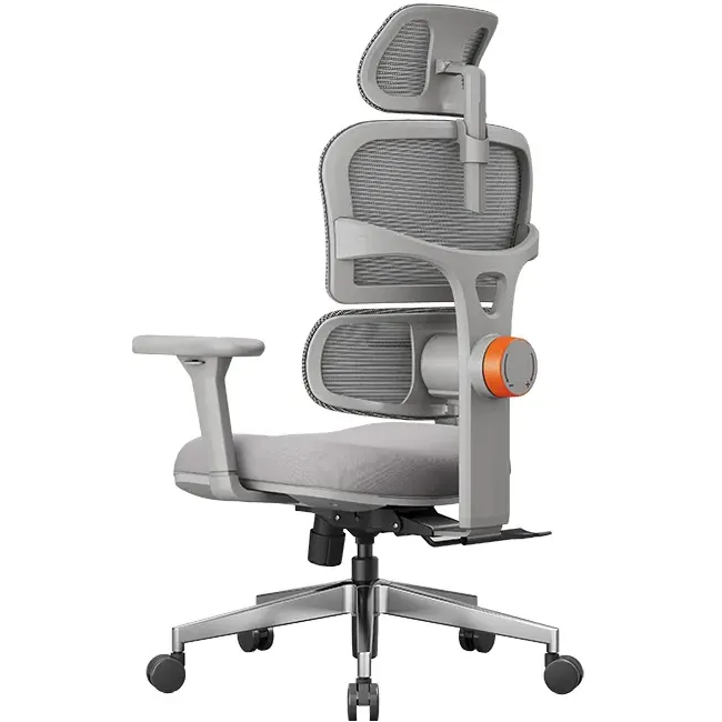 Офисное кресло FoxGear NETZ XO Grey — изображение 5