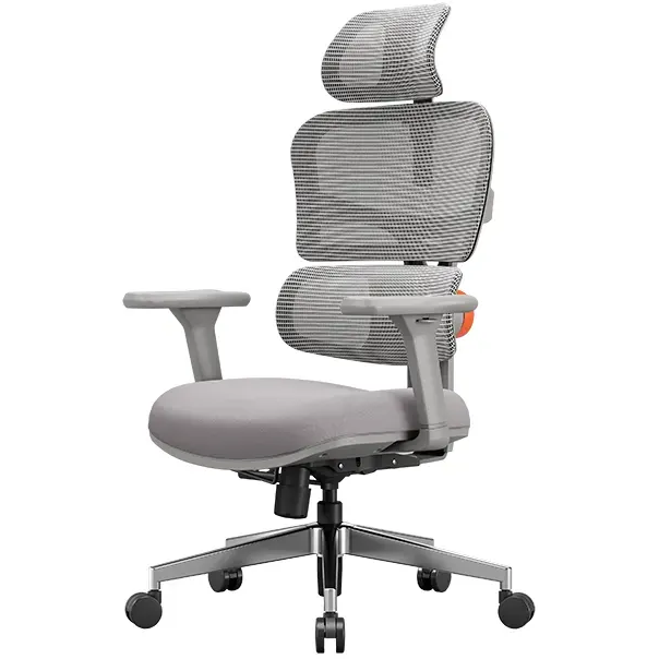 Офисное кресло FoxGear NETZ XO Grey — изображение 7