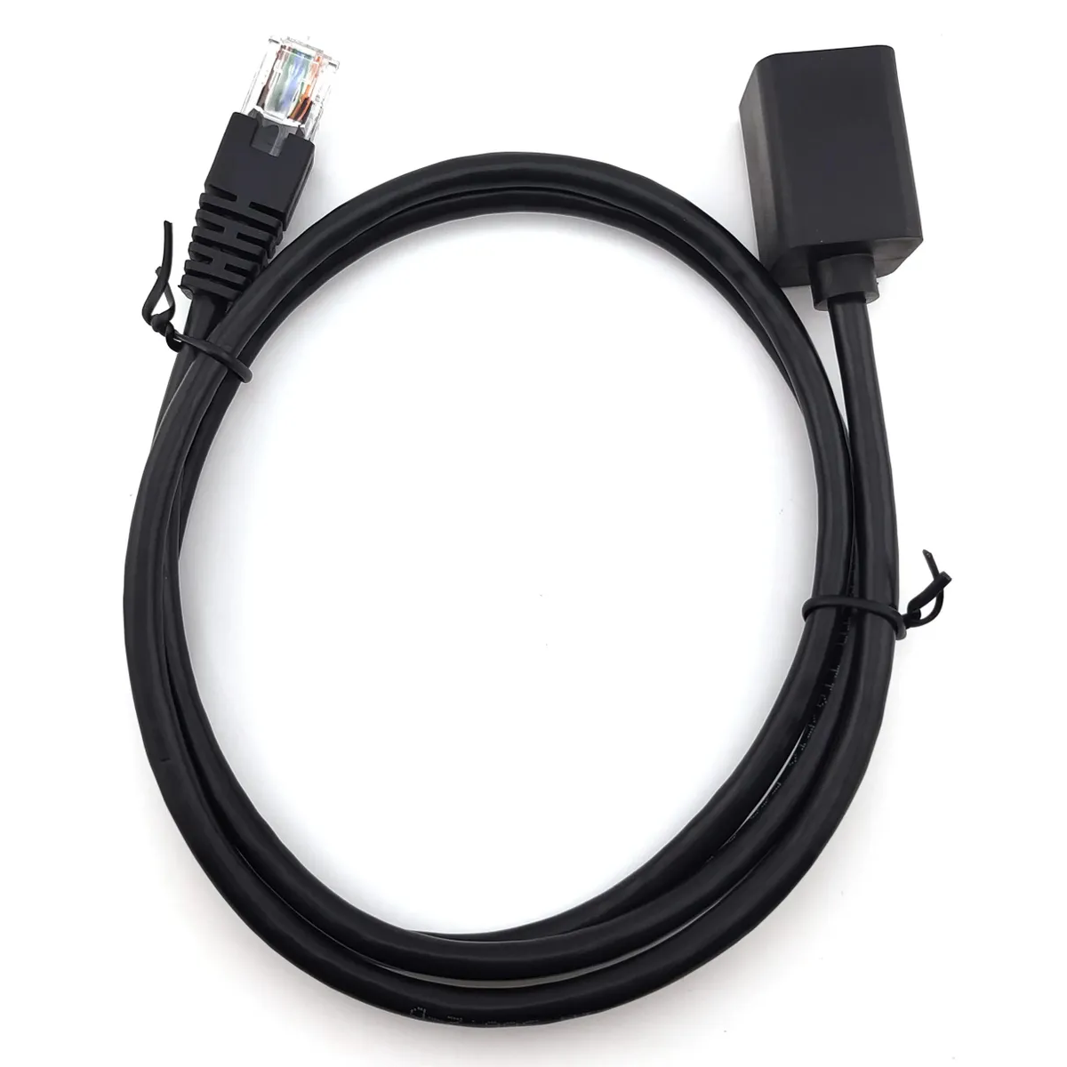 Патч-корд Buro BU-C5EXTND-1M-B, 1м — изображение 2
