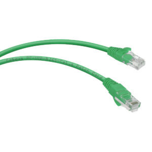 Патч-корд Cabeus PC-UTP-RJ45-Cat.6-0.3m-GN, 0.3м