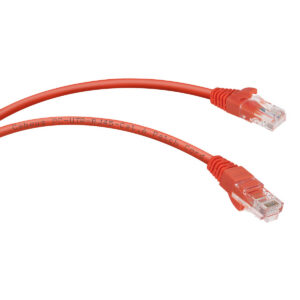 Патч-корд Cabeus PC-UTP-RJ45-Cat.6-0.5m-RD, 0.5м