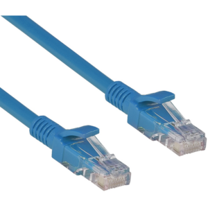 Патч-корд ExeGate UTP-RJ45-RJ45-5e-CU-0,3M-BL, 0.3м