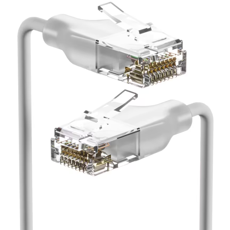 Патч-корд Ubiquiti UACC-Cable-Patch-EL-0.3M-W, 0.3м