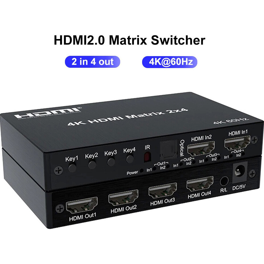 Переключатель HDMI Orient HSP0204HN-2.0 — изображение 2