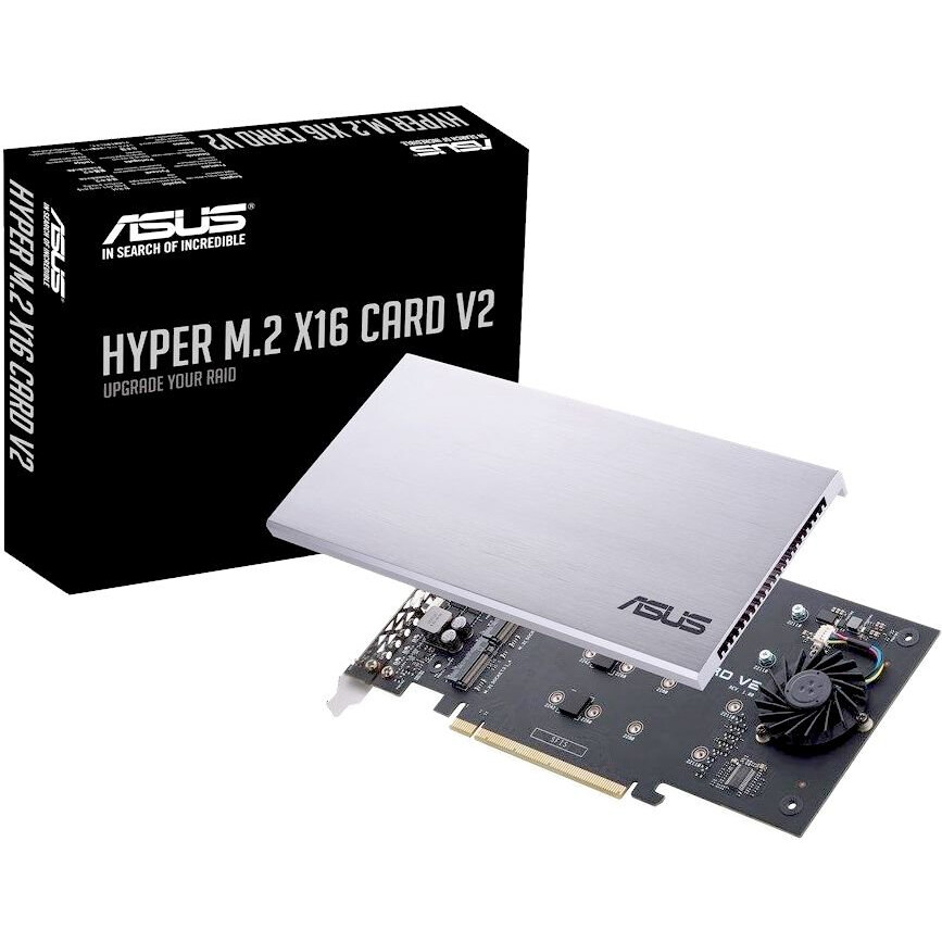 Переходник PCI-E - M.2 ASUS Hyper M.2 X16 Card V2 — изображение 5