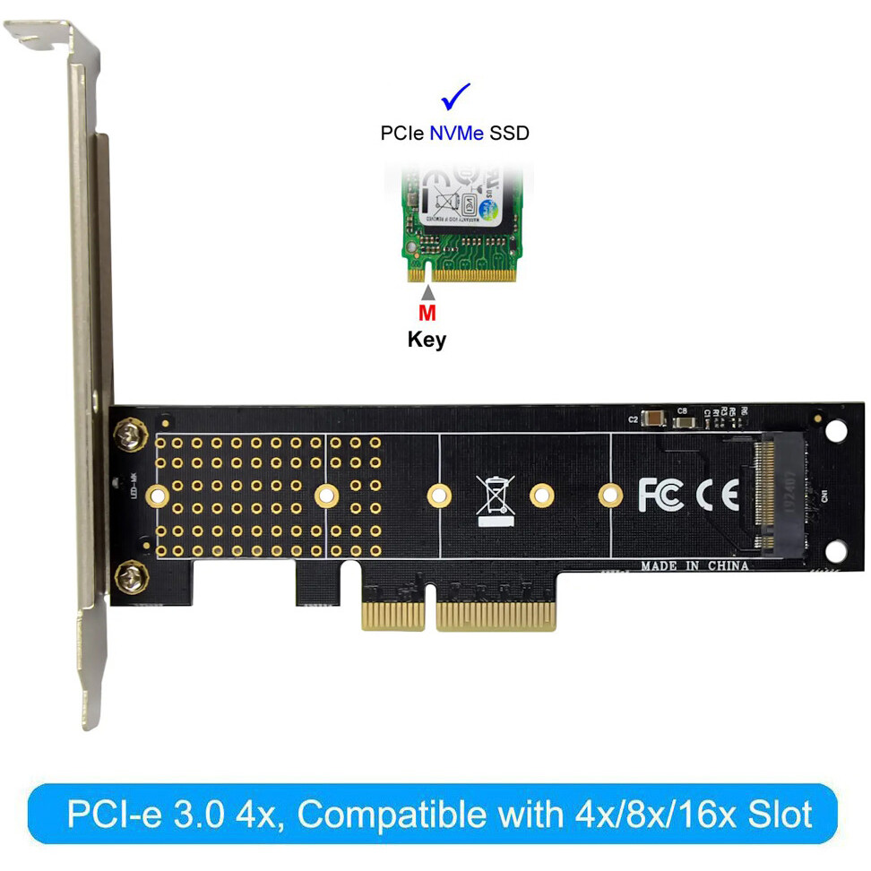 Переходник PCI-E - M.2 Orient C300EN — изображение 4