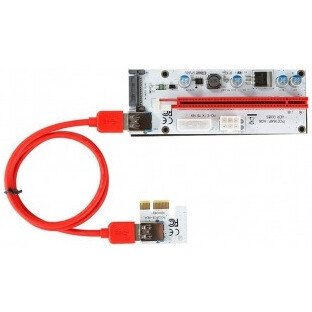 Переходник PCI-E x1 - PCI-E x16 KS-IS KS-347 — изображение 3