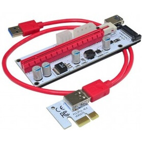 Переходник PCI-E x1 - PCI-E x16 KS-IS KS-347 — изображение 4