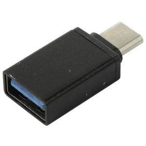 Переходник USB A (F) - USB Type-C (M), KS-IS KS-296 Black