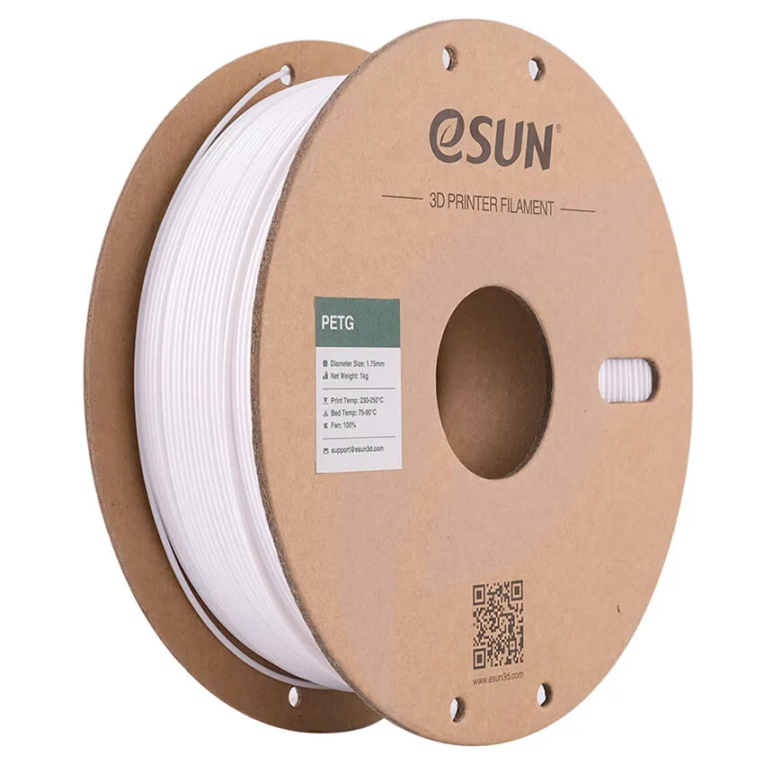 Пластик для 3D принтера eSUN PETG White