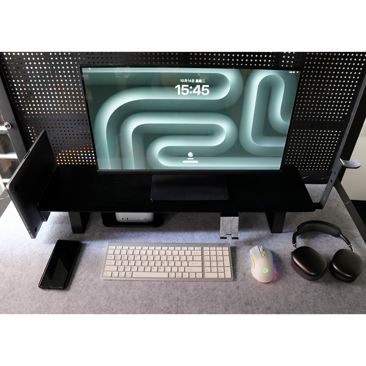 Подставка для монитора GEEK NOOK Focus Station Black (202404205) — изображение 6